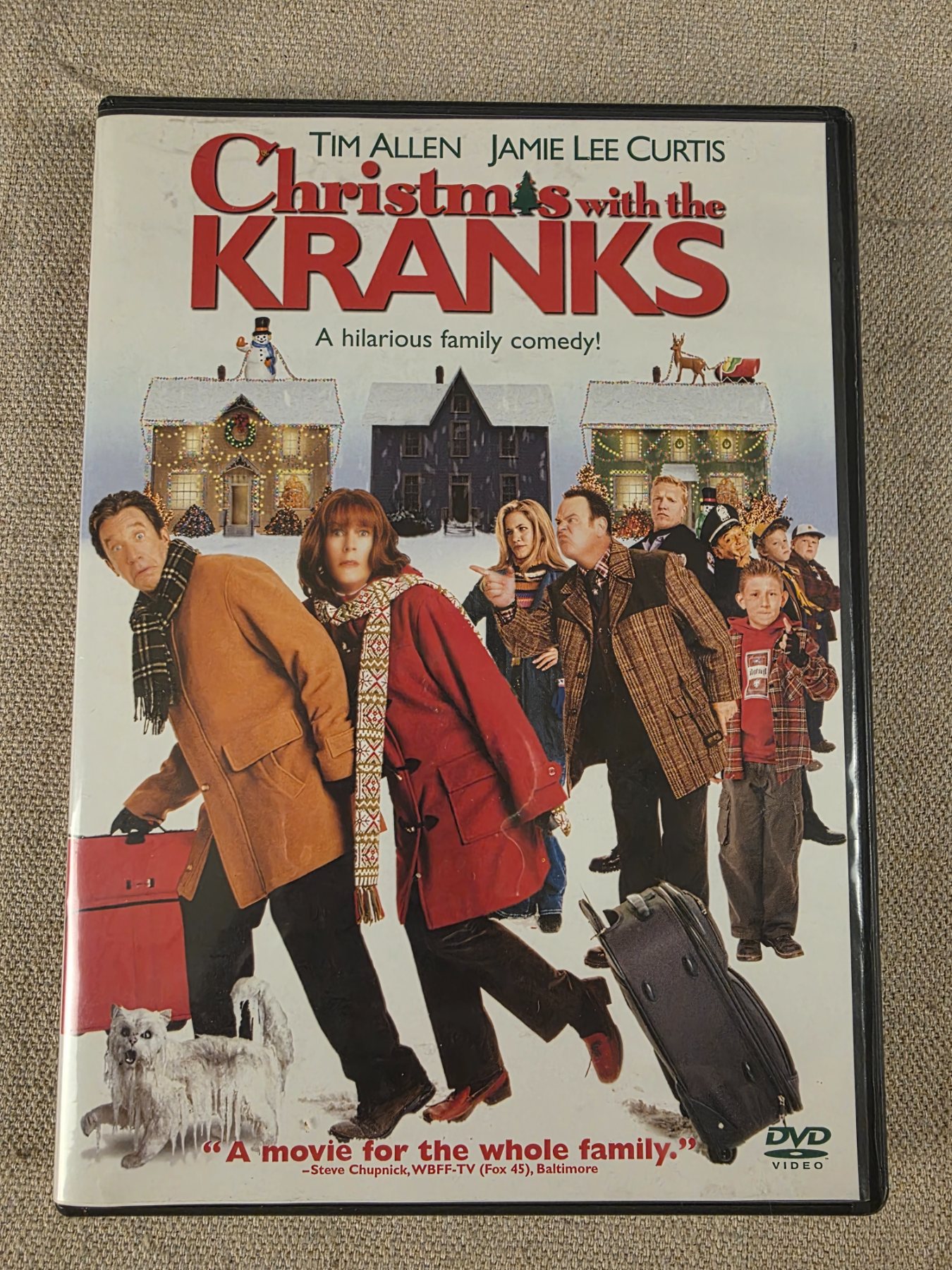 Christmas with the Kranks DVD Tim Allen Jamie Lee Curtis Family Comedy